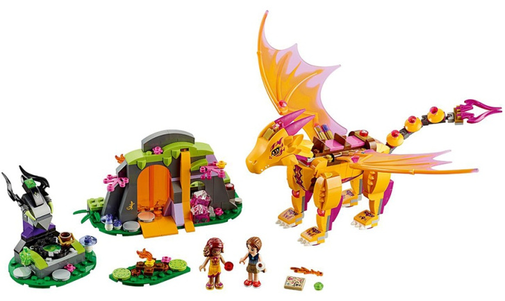 41175 LEGO ELVES - Lávová jeskyně ohnivého draka