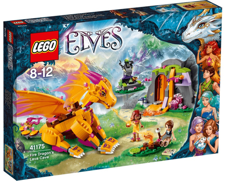 41175 LEGO ELVES - Lávová jeskyně ohnivého draka