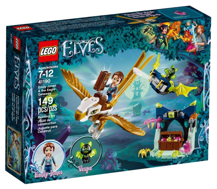 41190 LEGO ELVES - Emily Jonesová a únik na orlovi