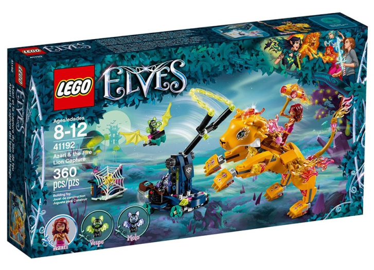41192 LEGO ELVES - Azari a chycení ohnivého lva