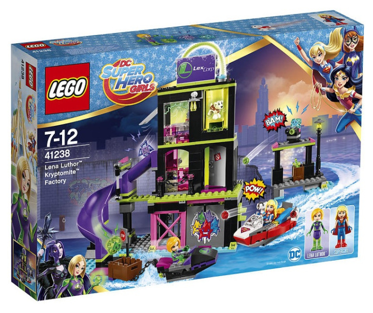 41238 LEGO DC SUPER HERO - Lena Luthor a továrna na Kryptonit