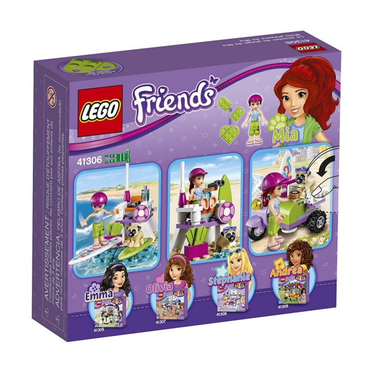 41306 LEGO FRIENDS - Mia a plážový skútr