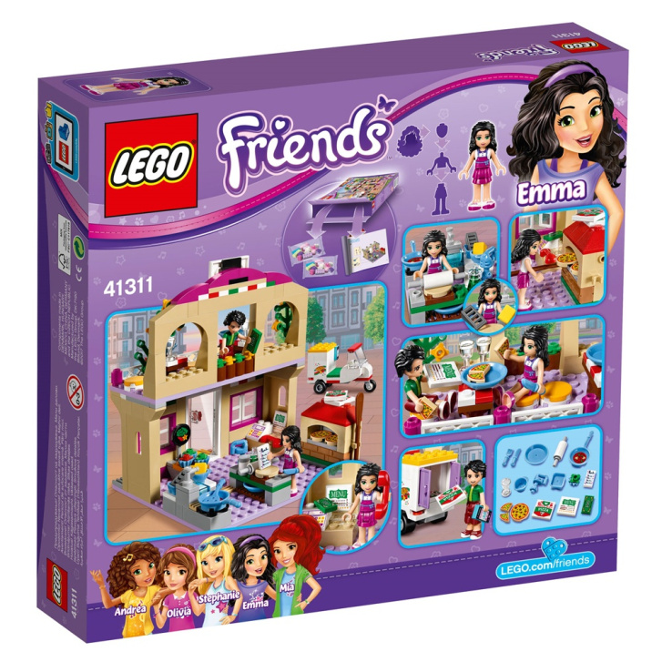 41311 LEGO FRIENDS - Pizzerie v městečku Heartlake