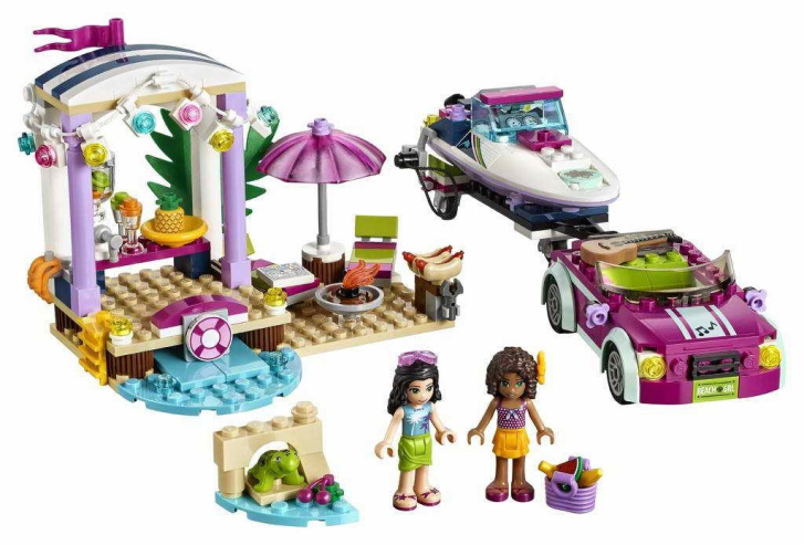 41316 LEGO FRIENDS - Vozidlo s přívěsem pro člun