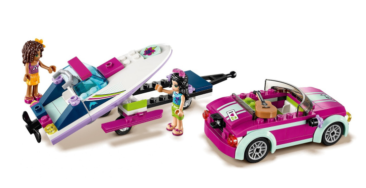41316 LEGO FRIENDS - Vozidlo s přívěsem pro člun