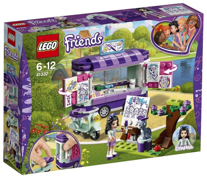 41332 LEGO FRIENDS - Emma a umělecký stojan