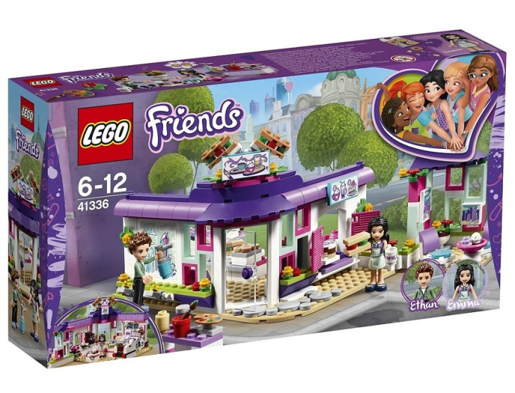 41336 LEGO FRIENDS - Emma a umělecká kavárna