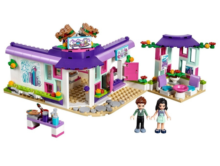 41336 LEGO FRIENDS - Emma a umělecká kavárna