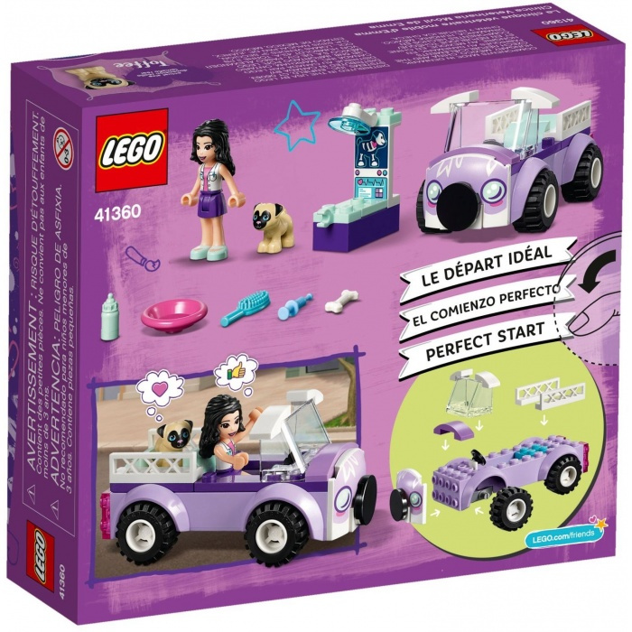 41360 LEGO FRIENDS - Emmina pojízdná veterinární klinika