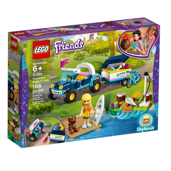 41364 LEGO FRIENDS - Stephanina bugina a přívěs