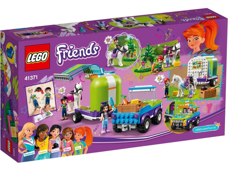 41371 Lego Friends: Mia a její přívěs na koně