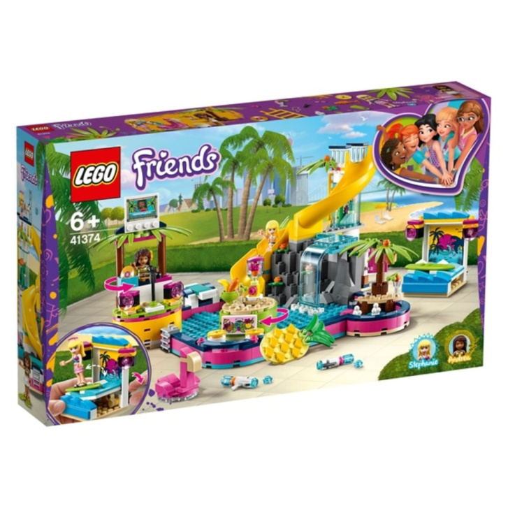 41374 LEGO FRIENDS – Andrea a její párty při bazénu