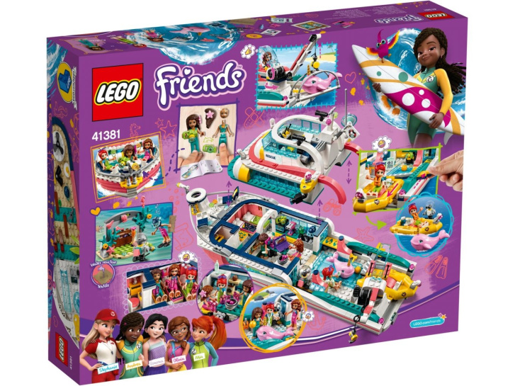 41381 Lego Friends: záchranný člun