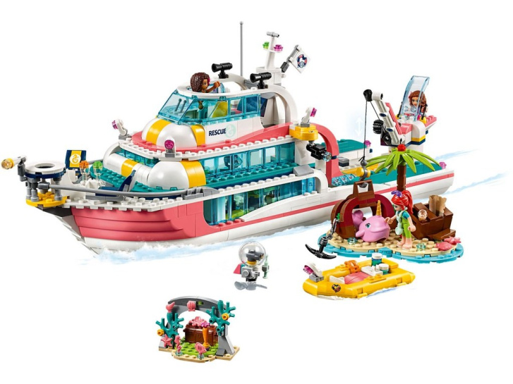 41381 Lego Friends: záchranný člun