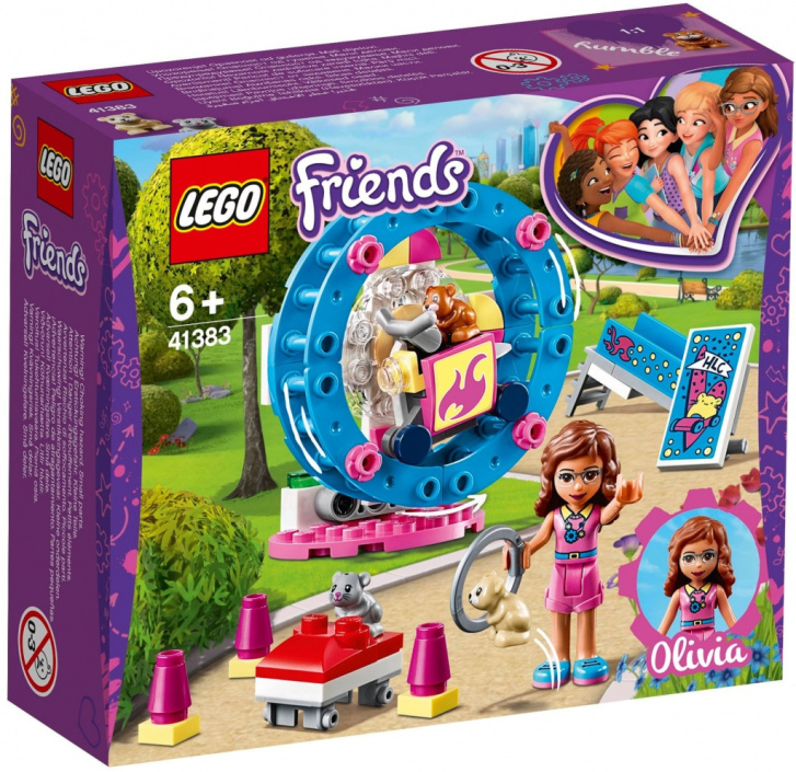 41383 LEGO FRIENDS - Olivia a její hřiště s křečky