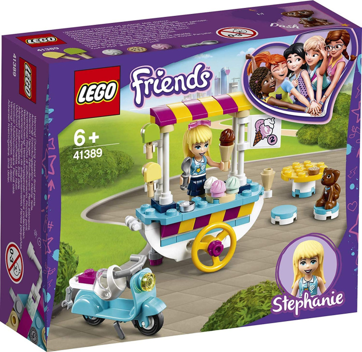 41389 LEGO FRIENDS - Pojízdný zmrzlinový stánek