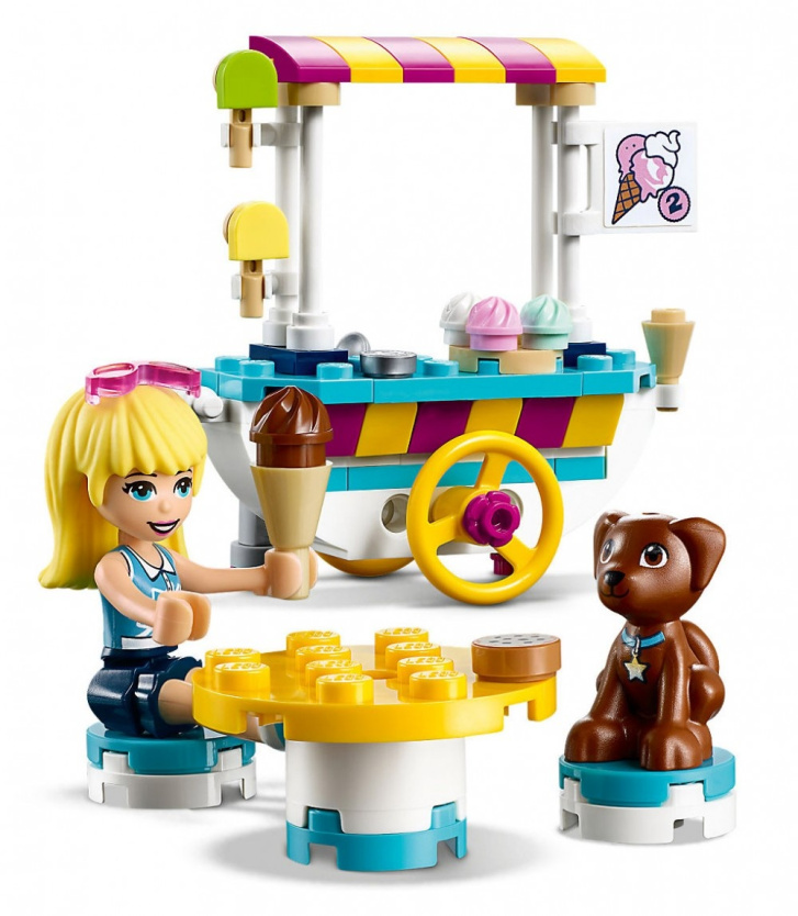 41389 LEGO FRIENDS - Pojízdný zmrzlinový stánek