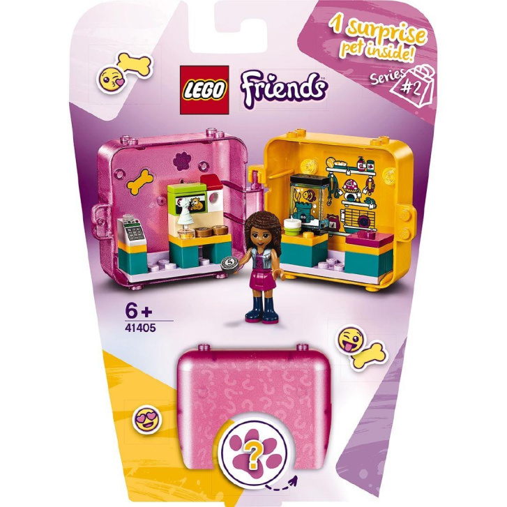 41405 LEGO Friends Herní boxík: Andrea a zvířátka