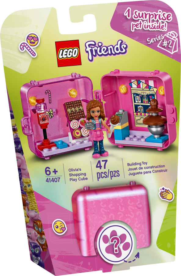 41407 LEGO FRIENDS - Herní boxík: Olivia a dortíky
