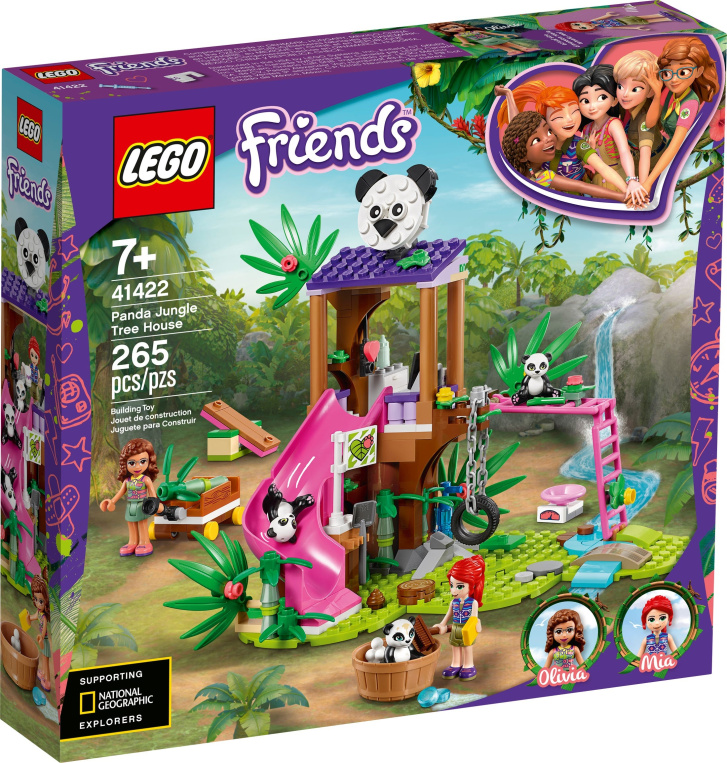 41422 LEGO FRIENDS – Pandí domek v džungli