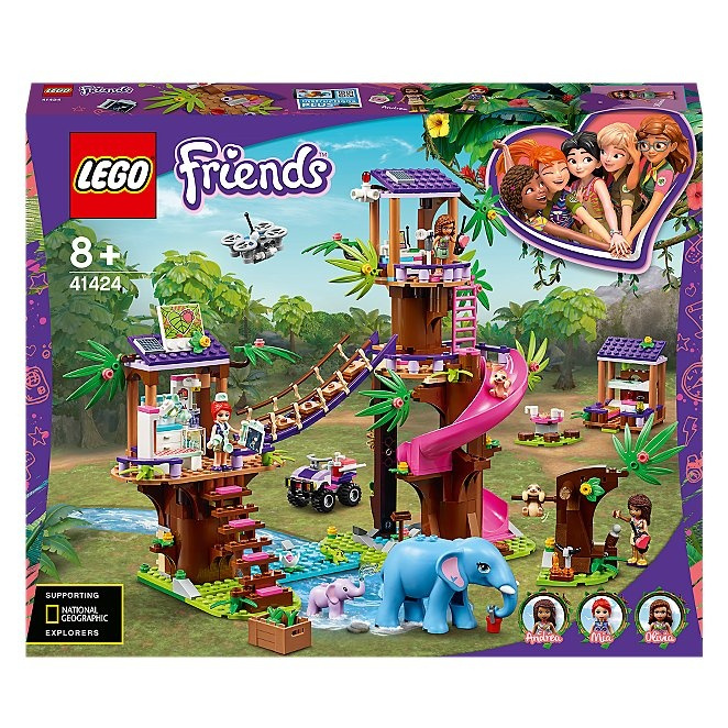 41424 LEGO FRIENDS – Základna záchranářů v džungli