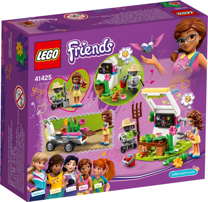 41425 Lego Friends – Olivia a její květinová zahrada