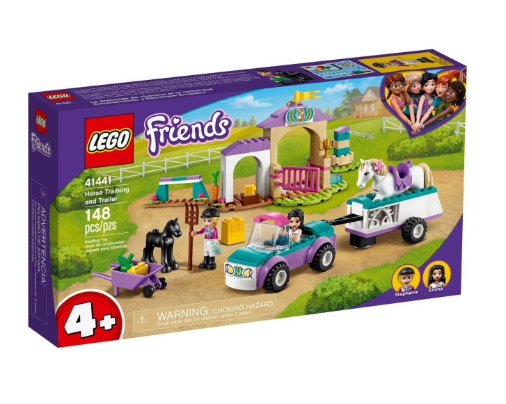 41441 LEGO FRIENDS – Výcvik koníků a auto s přívěsem