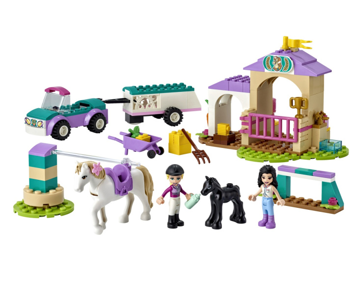 41441 LEGO FRIENDS – Výcvik koníků a auto s přívěsem