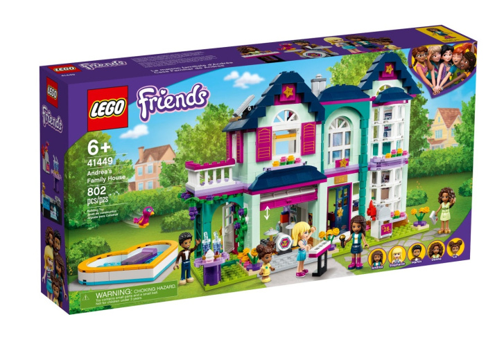 41449 LEGO FRIENDS - Andrea a její rodinný dům