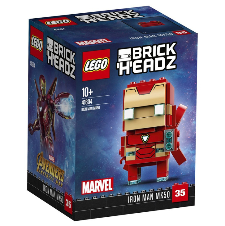 41604 LEGO BRICKHEADZ - Iron Man MK50