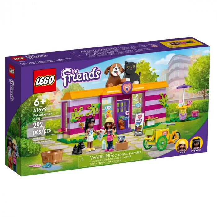 41699 Lego Friends- Kavárna pro zvířátka