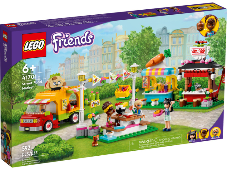 41701 Lego Friends – Pouliční trh s jídlem