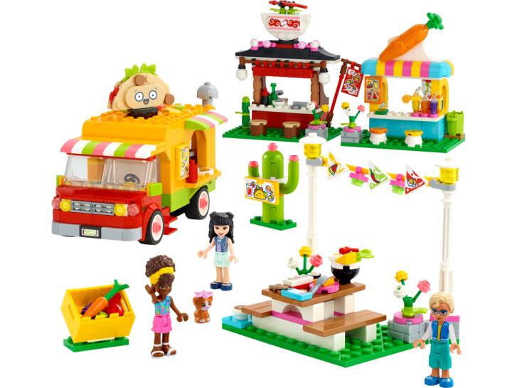 41701 Lego Friends – Pouliční trh s jídlem