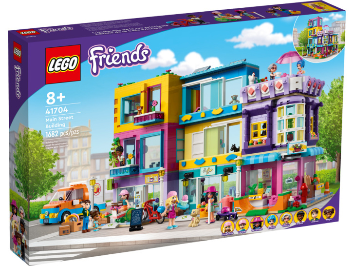 41704 Lego Friends – Budovy na hlavní ulici