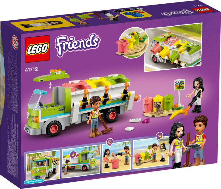 41712 Lego Friends- Popelářské auto