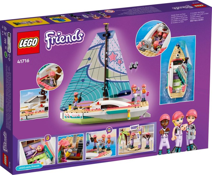 41716 Lego Friends – Stephanie a dobrodružství na plachetnici