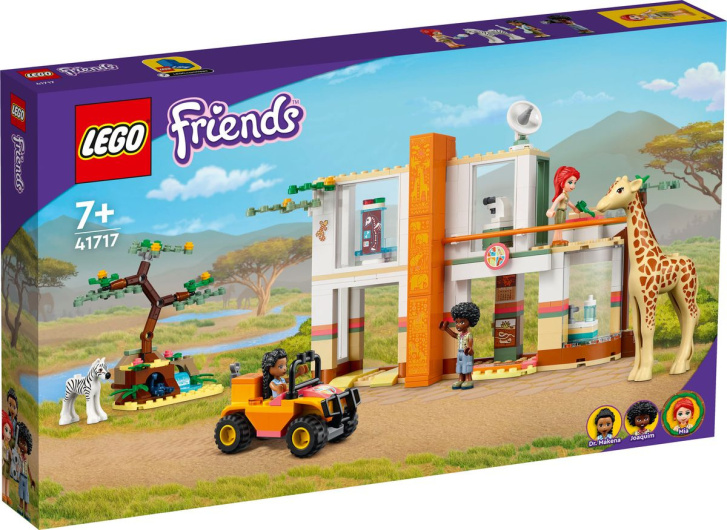 41717 Lego Friends – Mia a záchranná akce v divočině