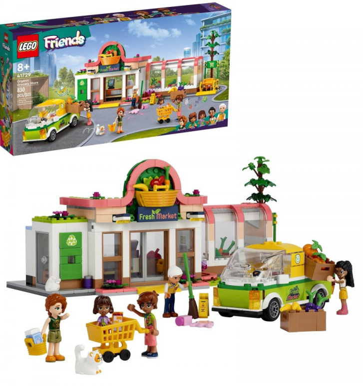41729 Lego Friends – Obchod s biopotravinami