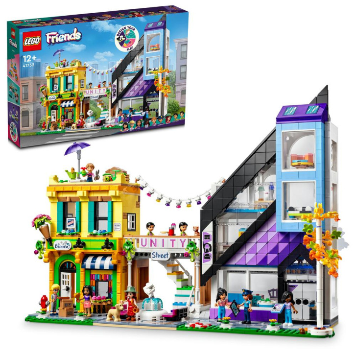 41732 Lego Friends- Květinářství a designové studio v centru města