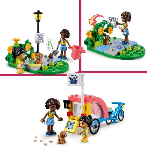 41738 Lego Friends – Záchrana pejska na kole