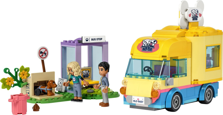 41741 Lego Friends – Dodávka na záchranu psů