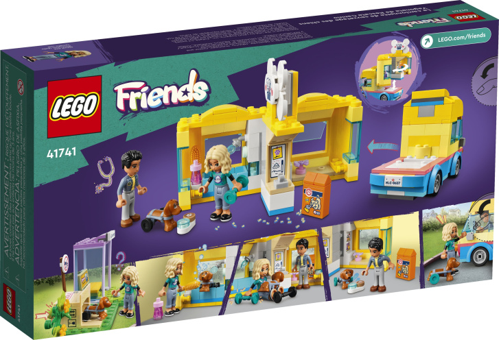 41741 Lego Friends – Dodávka na záchranu psů
