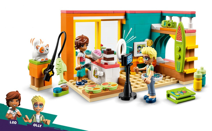 41754 Lego Friends – Leův pokoj