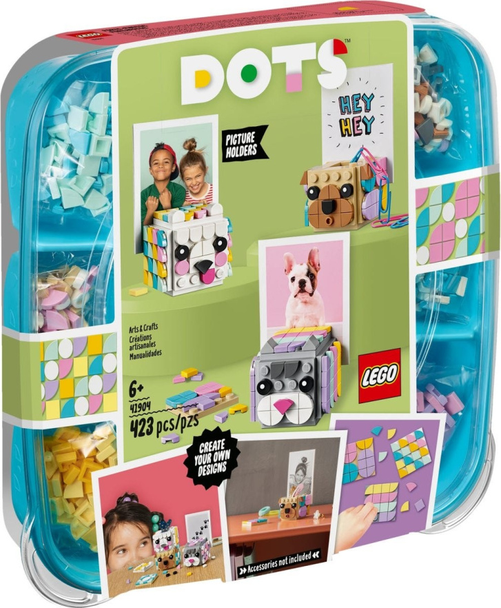 41904 LEGO Dots - Zvířecí stojánky na fotky