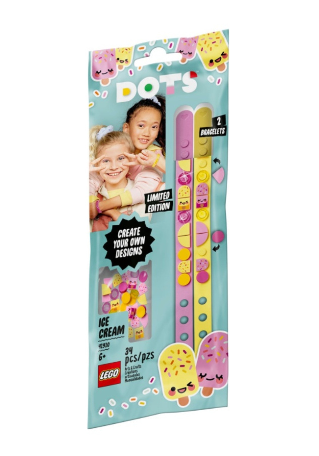 41910 LEGO DOTS Náramky zmrzlinového přátelství