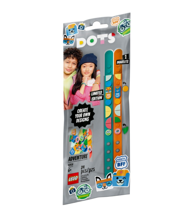 41918 LEGO DOTS Náramky dobrodružství