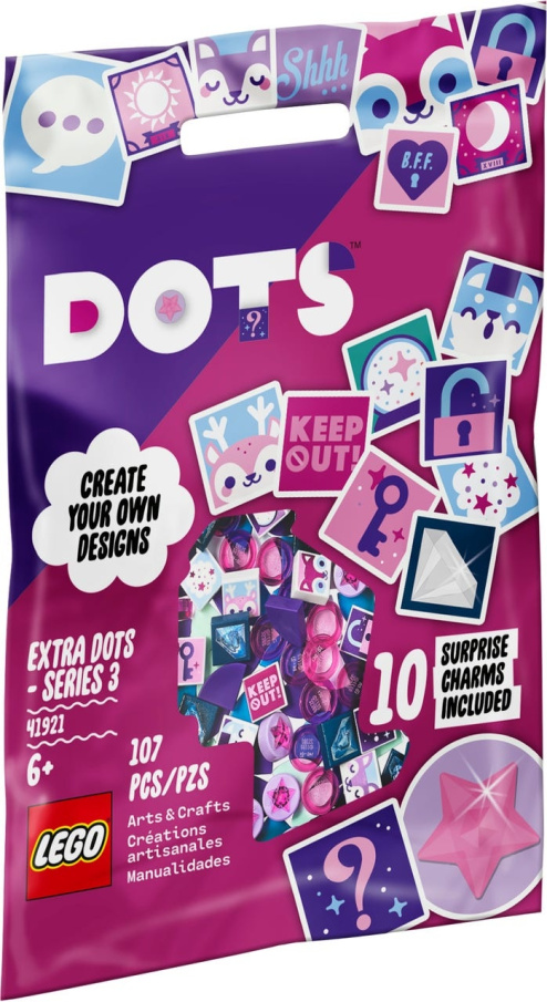 41921 Lego Dots - Doplňky 3. série