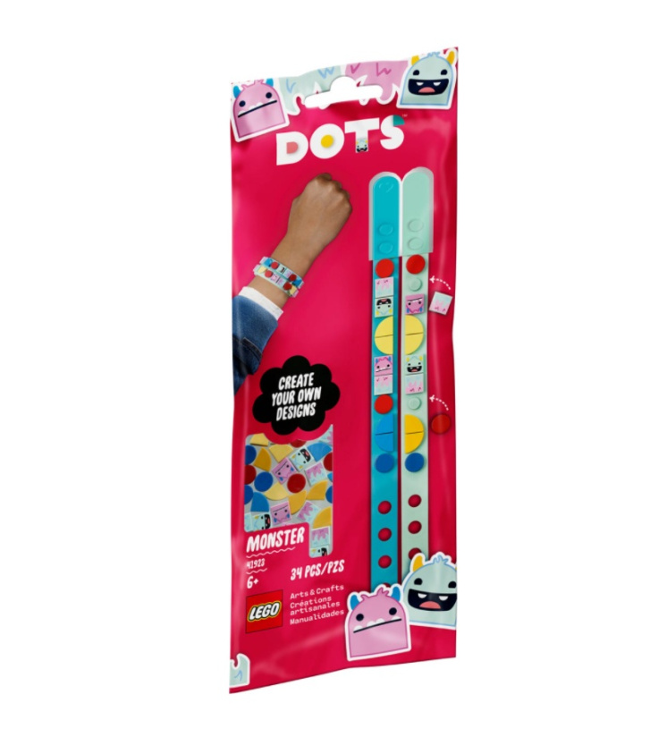 41923 LEGO DOTS - Náramky s příšerkami