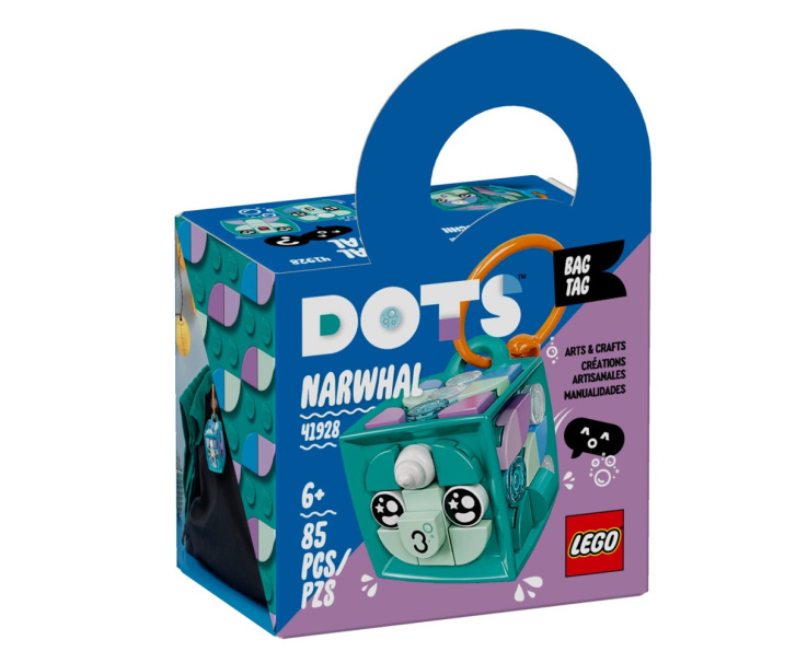 41928 LEGO DOTS – Ozdoba na tašku – jednorožec
