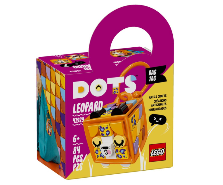 41929 LEGO DOTS – Ozdoba na tašku - leopard